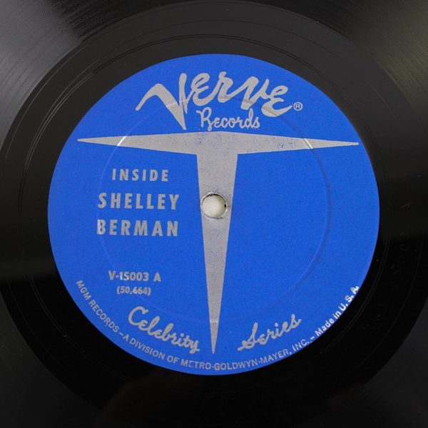 Shelley Berman Inside Shelley Berman Album Vinyl Record