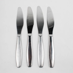 Lot Of 4 Gourmet Settings Non-Stop (Stainless) Flatware Dinner Knives 9.25"