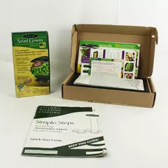 AeroGarden Salad Greens Seed Kit 3 Seed Mix Quilts New