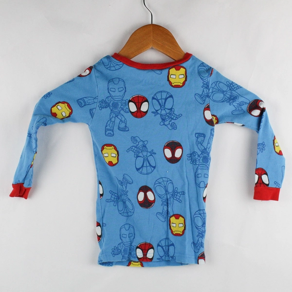 Marvel Spidey And His Amazing Friends Long-Sleeved Pajama Shirt Boys' Size 5