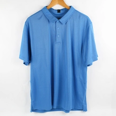 NWT Magcomsen Blue Short-Sleeve Polo Shirt Men's Size Large