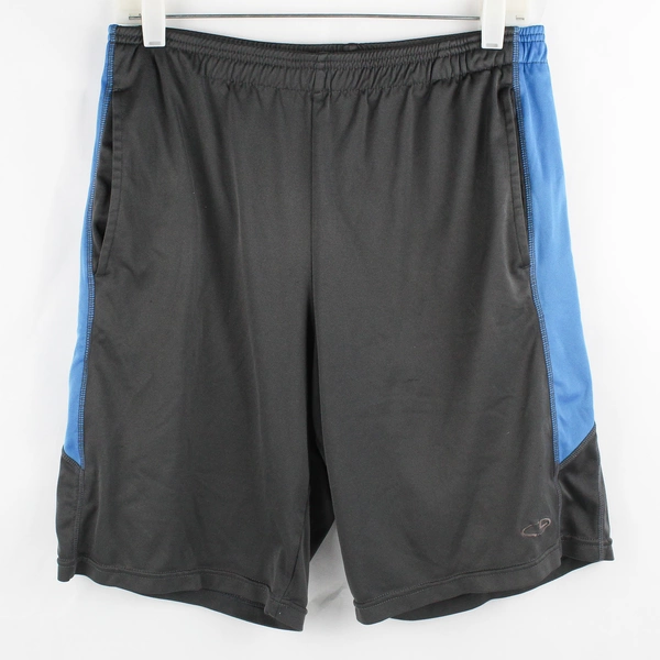 C9 by Champion Gray and Blue Basketball Shorts Men's Size Small FLAWED
