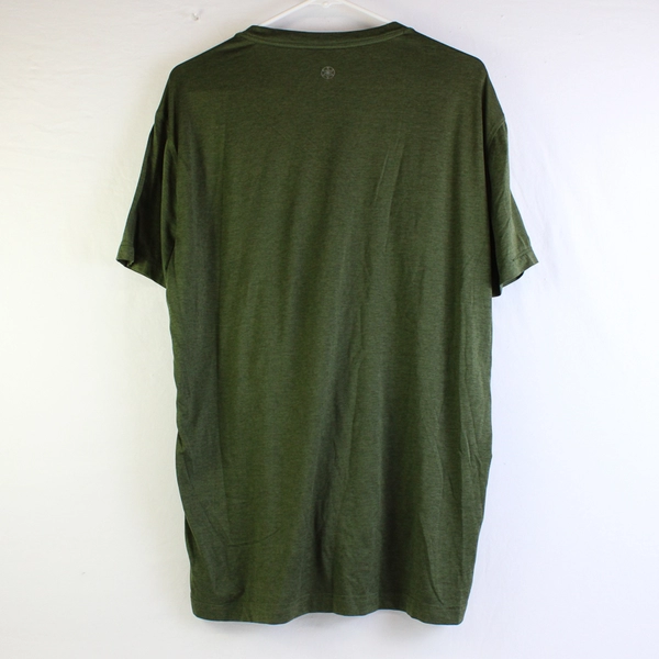 Gaiam Green Short-Sleeved Athletic T-Shirt Men's Size Medium