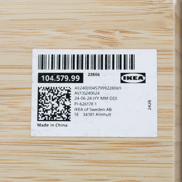 IKEA Bergenes Bamboo Tablet Stand Holder New Sealed