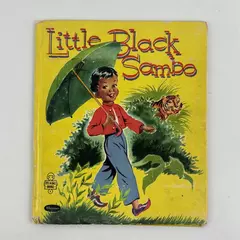 Vintage 1953 Little Black Sambo Whitman Publishing Tell-a-Tale Hardcover Book