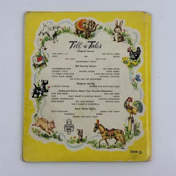 Vintage 1953 Little Black Sambo Whitman Publishing Tell-a-Tale Hardcover Book