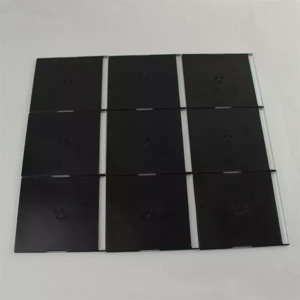 Set of 9 Office Depot CD-RW Discs with Slim Cases 12x New