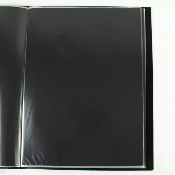 24-Page Portfolio Book with Clear Sleeves 13x10 Presentation Binder