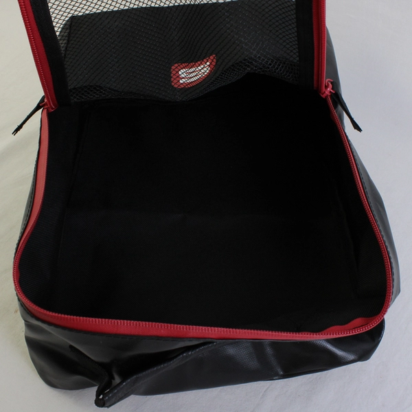 Sqairs Athletic Shoes Footwear Carry Bag Black and Red
