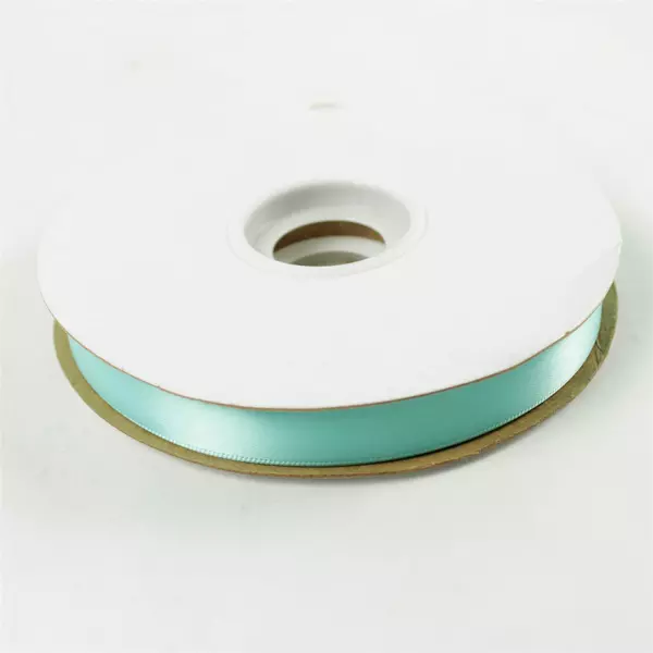 Lot of 2 Blue Craft Ribbons 5in and 5/8 in Sewing Gift Wrap