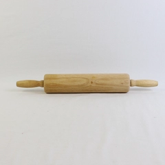 Classic Wooden Rolling Pin Dough Roller 18" Kitchen Tool