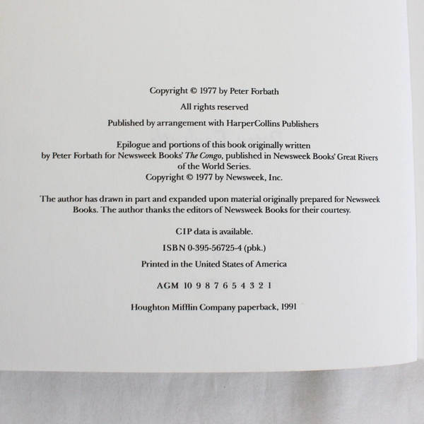 The River Congo by Peter Forbath 1991 PB The World's Most Dramatic River