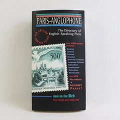 Paris-Anglophone The Directory of English-Speaking Paris 1995 PB 4th Edition