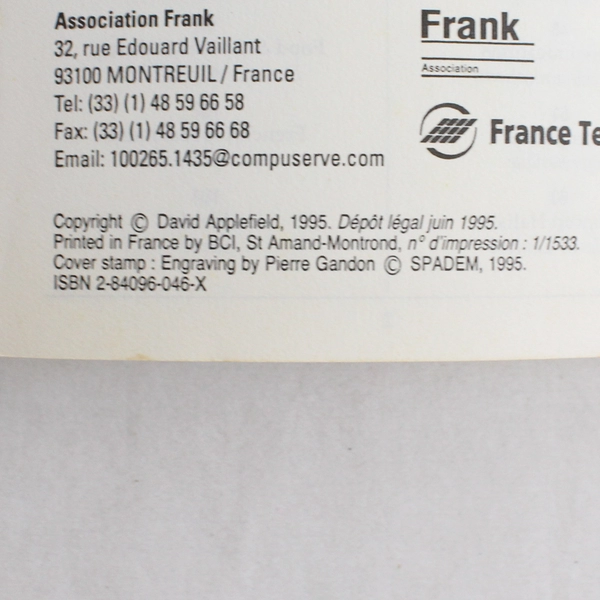 Paris-Anglophone The Directory of English-Speaking Paris 1995 PB 4th Edition