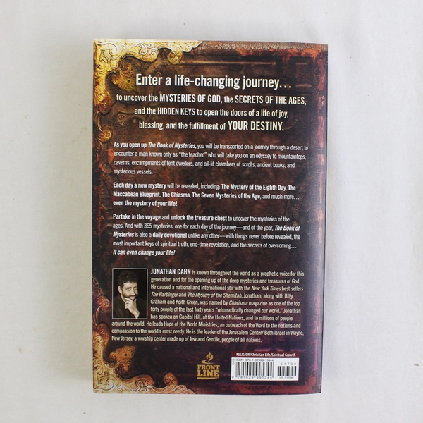 The Book of Mysteries by Jonathan Cahn 2018 PB Uncovering the Mysteries of God 