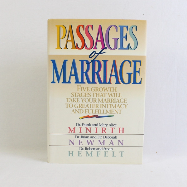 Passages of Marriage Multiple Authors 1991 Hardcover Dust Jacket Good