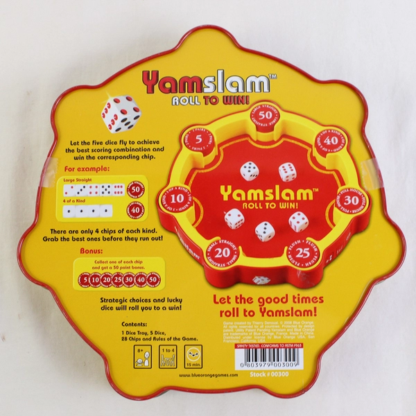 Yamslam Roll to Win! Dice Game Blue Orange Games