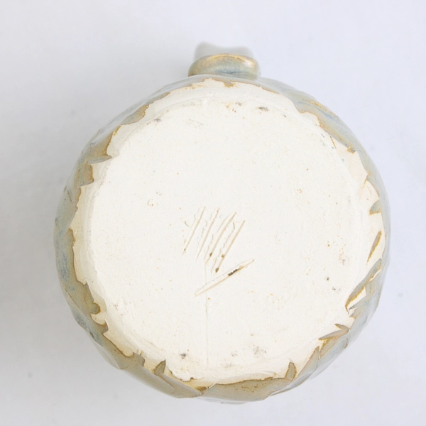 Handmade Pottery Ceramic Muted Tones Mug Vase Glaze Flaws