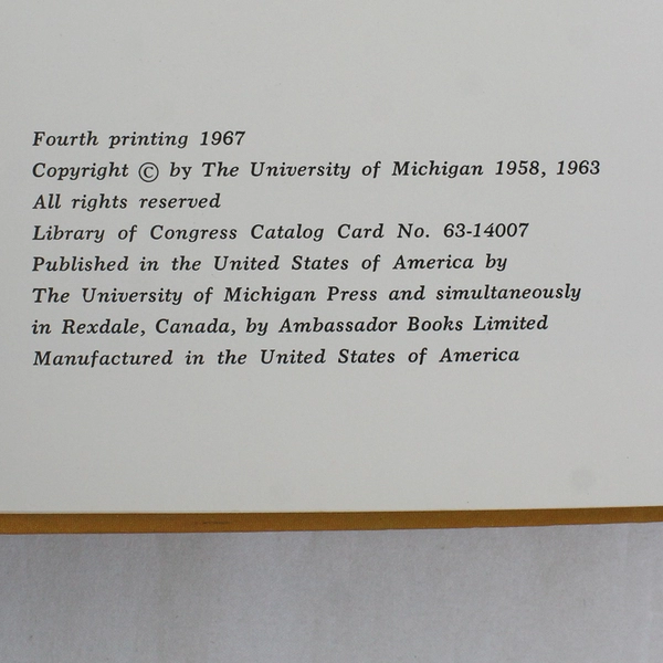 The Mushroom Hunter's Field Guide Alexander H Smith 1967 HC Revised Enlarged