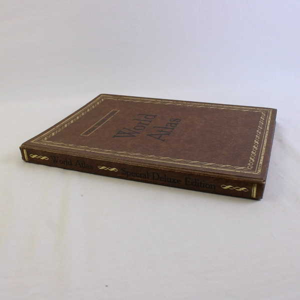 World Atlas Special Deluxe Edition 1966 Hardcover Good