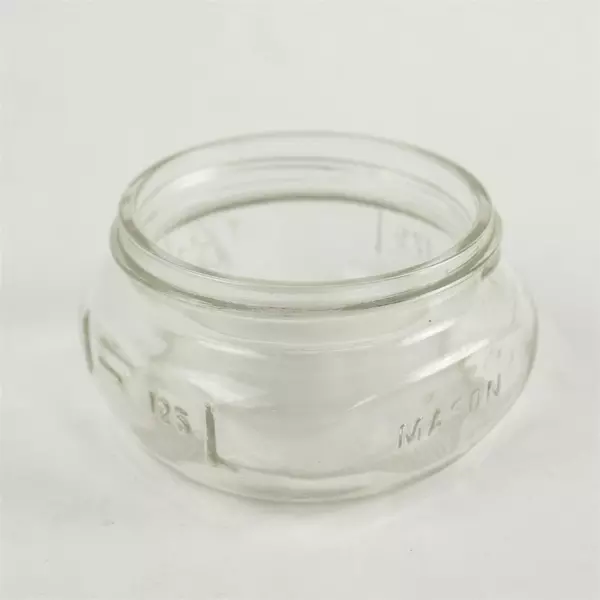 Ball 125mL Mason Jar No Lid Used Glass Jar 