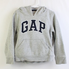 Baby Gap Toddler Boys 5 Years Gray and Navy Blue Pullover Sweatshirt