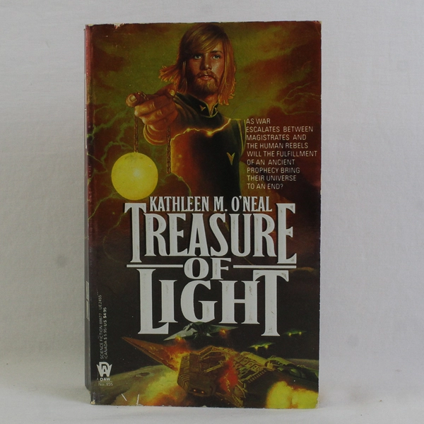 Treasure of Light by Kathleen M O'Neal  1990 PB The Powers of Light Series