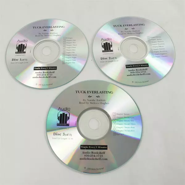 Tuck Everlasting Natalie Babbitt 1995 Unabridged Audiobook 3 CDs
