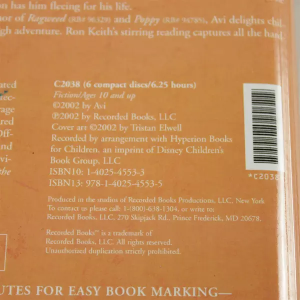 Crispin: The Cross of Lead by Avi Audiobook Performed by Ron Keith