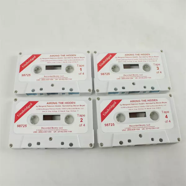 Among the Hidden Margaret Peterson Haddix Cassette Audiobook Steven Boyer