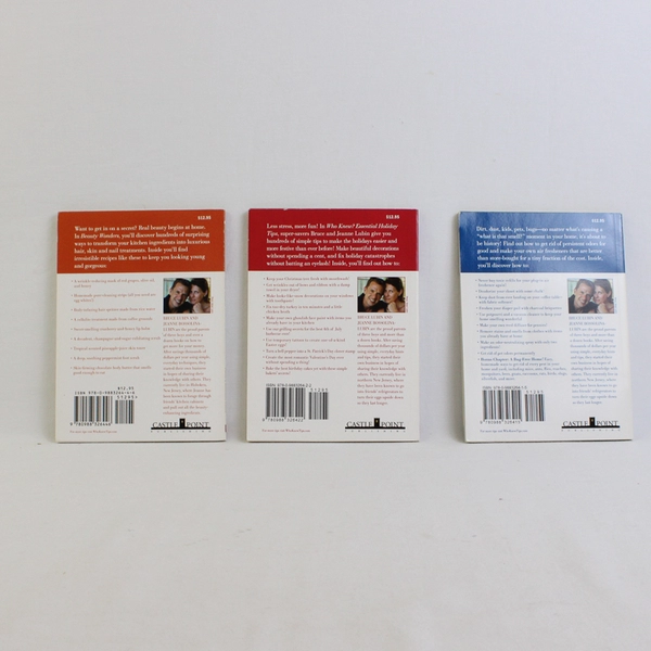 Lot of 3 Who Knew? Books By Bruce Lubin Jeanne Bossolina-Lubin 2012-2013 PB