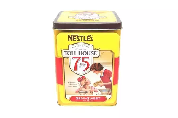 Nestle's 75th Anniversary Toll House Tin Empty Collectible Container