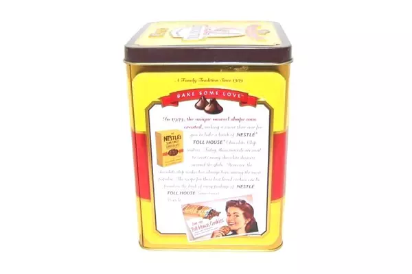 Nestle's 75th Anniversary Toll House Tin Empty Collectible Container