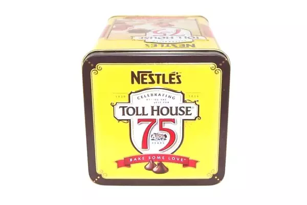 Nestle's 75th Anniversary Toll House Tin Empty Collectible Container