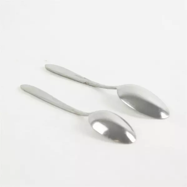 Oneida Taylor Stainless 8pc Set 7 Oval Soup Spoons + 1 Teaspoon