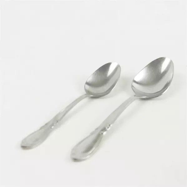 Farberware Cameo Stainless Set: 3 Oval Soup Spoons + 1 Teaspoon