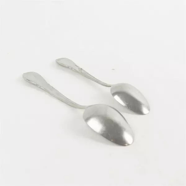 Farberware Cameo Stainless Set: 3 Oval Soup Spoons + 1 Teaspoon