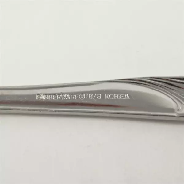 Farberware Cameo Stainless Set: 3 Oval Soup Spoons + 1 Teaspoon