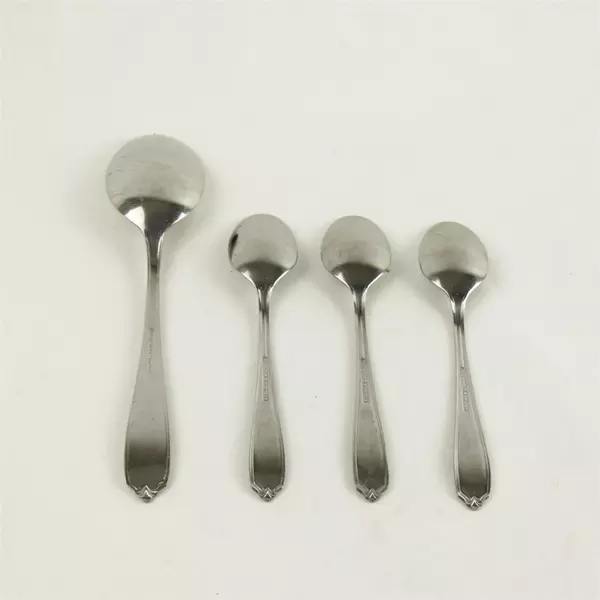 Farberware Casslebury Stainless Steel Set 3 Teaspoons + 1 Tablespoon