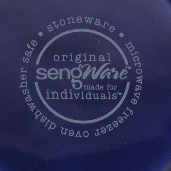 Lot of 5 SengWare Blue Moon Cobalt Blue Square Plate  6" HTF Discontinued