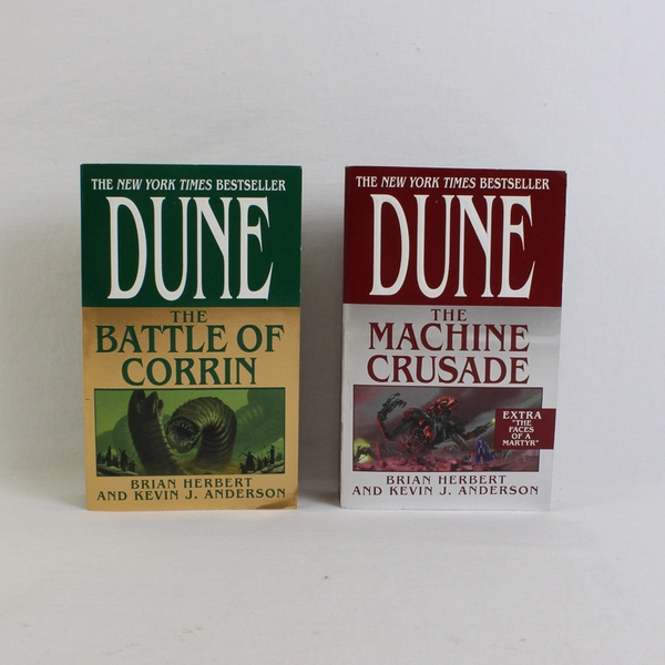 Lot of 2 Legends Of Dune Books By Herbert and Anderson PB