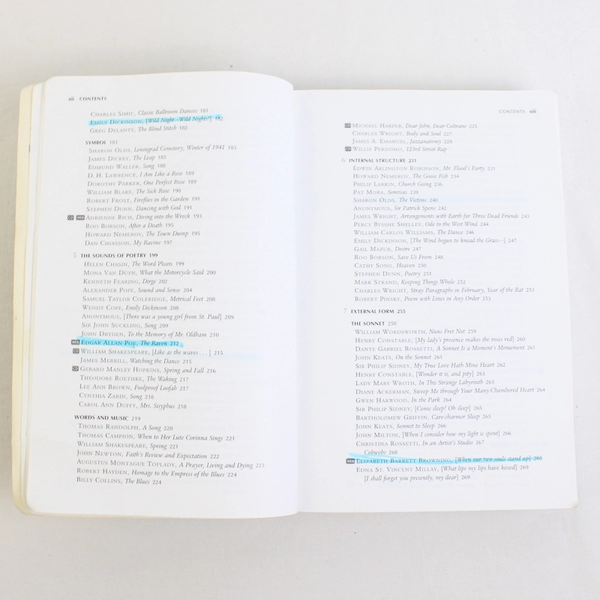 Lot of  3 Poetry and Creative Writing Books Anthology Carver Robbins