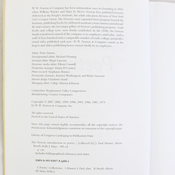 Lot of  3 Poetry and Creative Writing Books Anthology Carver Robbins