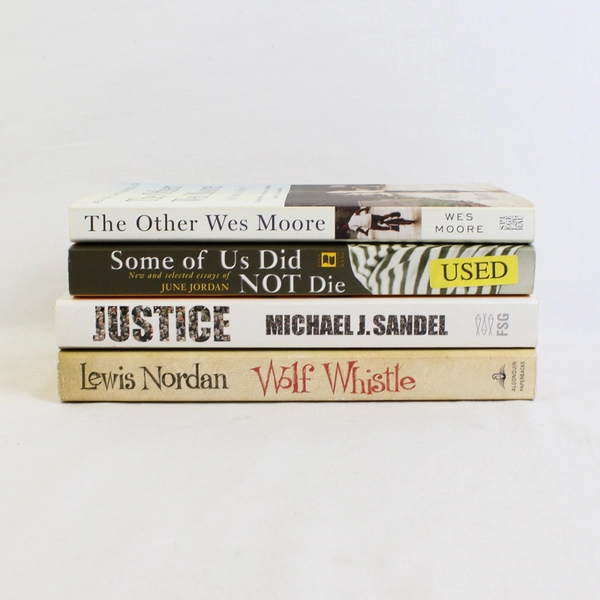 Lot of 4 Racial Inequality Social Justice Books Moore Jordan Sandel Nordan