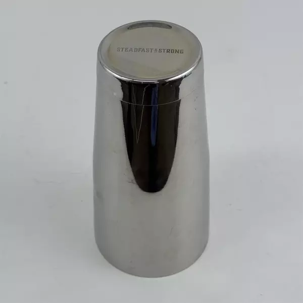 Steadfast & Strong Cocktail Shaker 7" Used Home Bar Gift