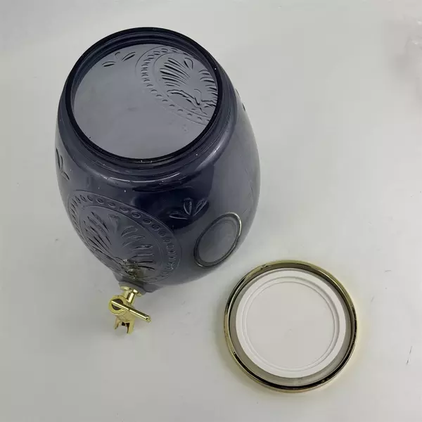 Opal House Beverage Dispenser Blue BPA Free 1.5 Gallon