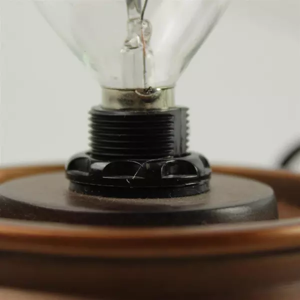 Retired Scentsy Broad Base Warmer Base Only Copper 4.5x5 Used Untested