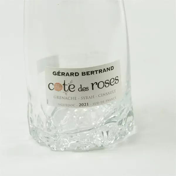Gerard Bertrand Cote des Roses Pink Empty Bottle w/ Stopper 2021