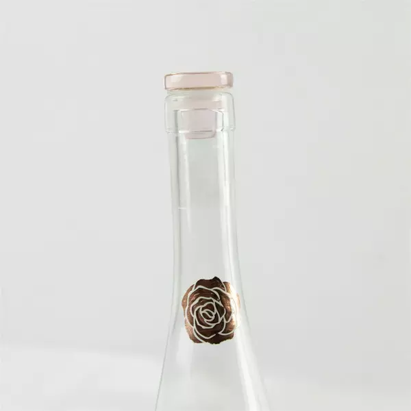 Gerard Bertrand Cote des Roses Pink Empty Bottle w/ Stopper 2021