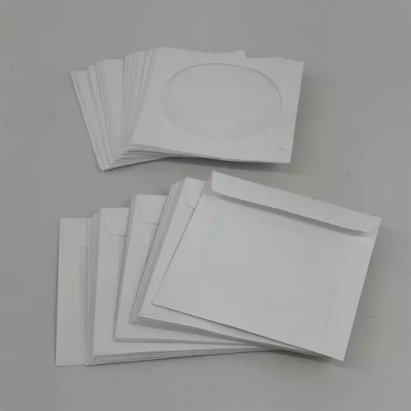 Memorex CD/DVD Paper Sleeves Used Some Open May Be Missing